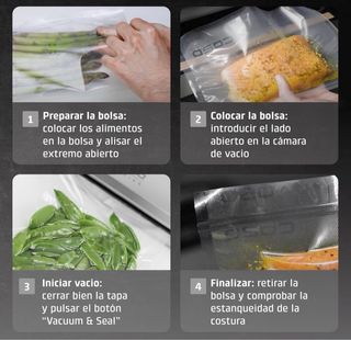 Envasadora al vacío CASO VC10