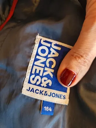 Chaqueta fina azul marino 13-14 años 164cm