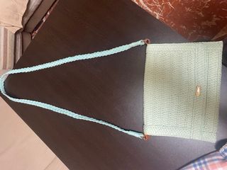 Bolso hombro/bandolera verde claro