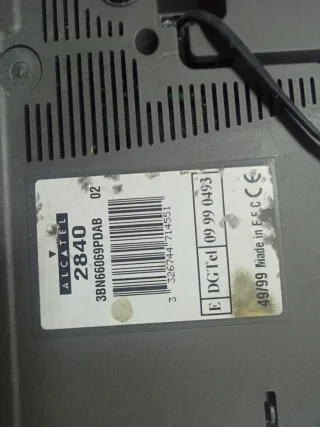 Antico telefono Alcatel Web Touch