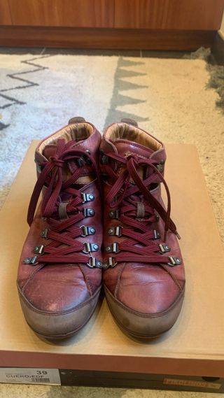 Botines Pikolinos Rojo Talla 39