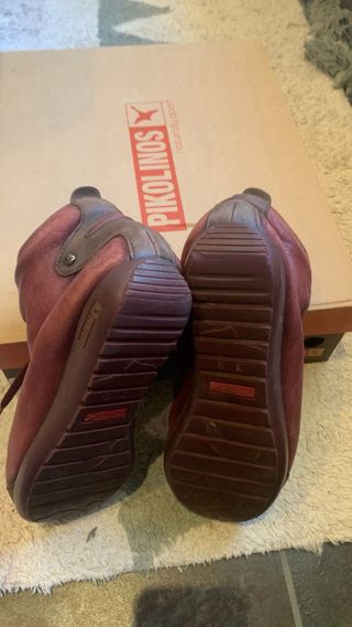 Botines Pikolinos Rojo Talla 39