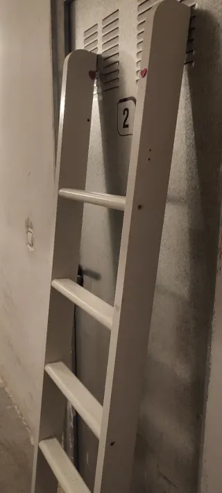 Escalera litera Ikea madera