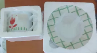 Set 6 Tazas y Platos Caféa estrenar.