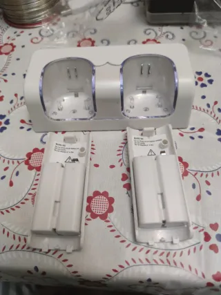 Estación Carga Wii + 2 Baterías 2800mAh