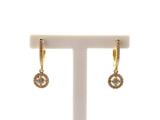 E1803073-29 Pendientes Oro 18k Circonita
