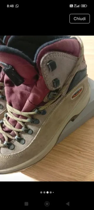 Scarponi Trekking Quechua Donna Taglia 39