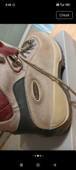 Scarponi Trekking Quechua Donna Taglia 39