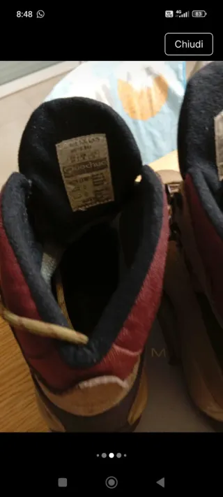 Scarponi Trekking Quechua Donna Taglia 39