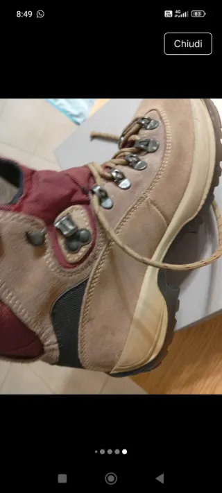 Scarponi Trekking Quechua Donna Taglia 39