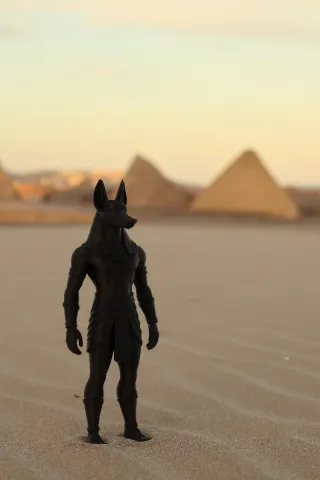 Figura Anubis Dios Egipcio Muerte