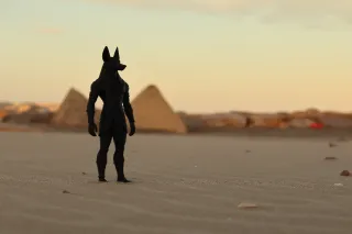 Figura Anubis Dios Egipcio Muerte