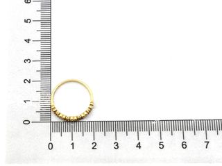 E1802014-10 Sortija Oro 18k Corazones Circonita