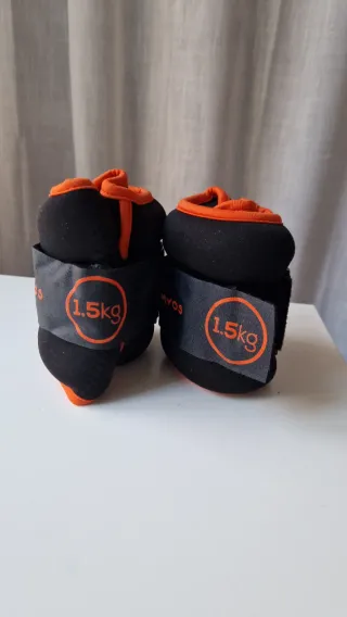 Tobilleras de peso 1.5kg (par)