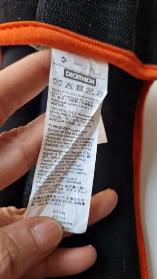 Tobilleras de peso 1.5kg (par)