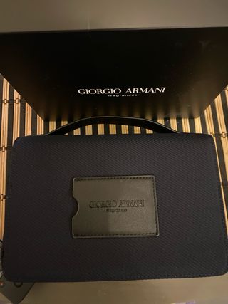 Neceser Giorgio Armani Azul Marino