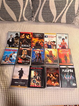 Lote Películas DVD Acción y Aventura