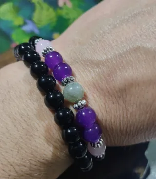 Lote 2 pulseras piedra natural