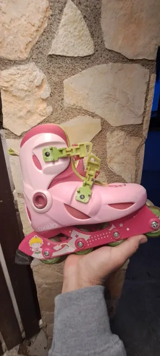 Patines en línea Oxelo Talla 32 Rosas