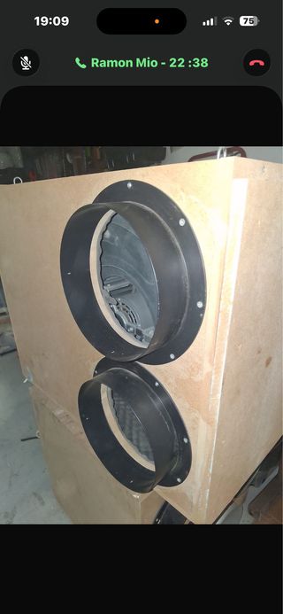 Extractor con 2 conductos