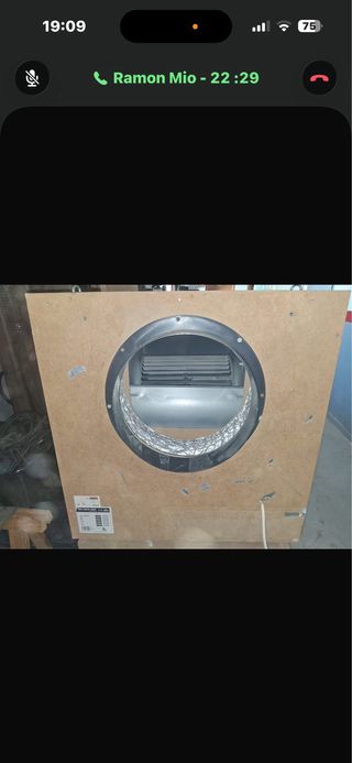Extractor con 2 conductos