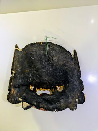 Máscara balinesa antigua de Barong Bhoma