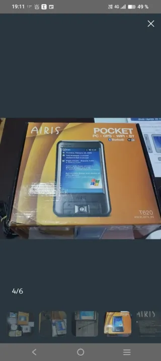 PDA Airis T620 Pocket PC GPS WiFi Bluetooth
