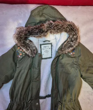 Cazadora Brotes niña Talla 14 Color Verde