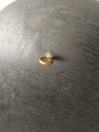 Cuadro floral Violeta madera