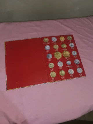 Libro Colección Monedas Dinero con Historia