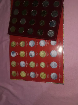 Libro Colección Monedas Dinero con Historia