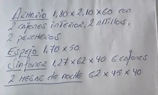 Armario puertas correderas madera