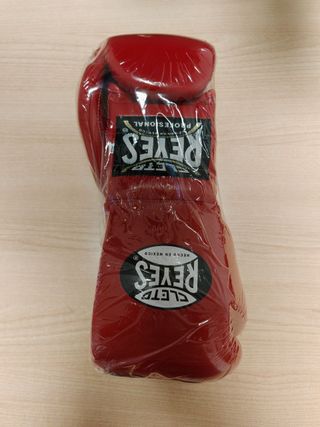 Guantes Boxeo Cleto Reyes 16oz Cordones Rojos