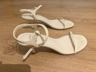 Sandalias Mango Talla 39 Tacón Bajo