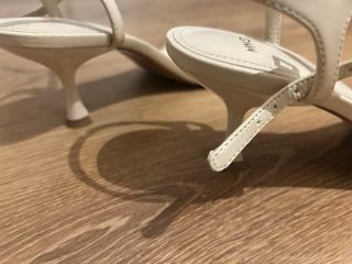 Sandalias Mango Talla 39 Tacón Bajo