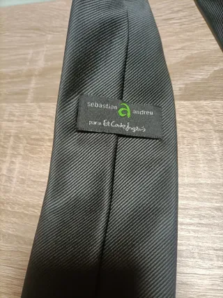 Corbata Corte Inglés Negra