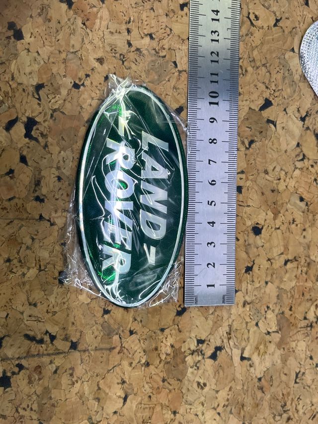 Emblema Land Rover Verde