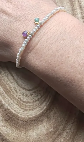 Pulsera Tous Perlas y Abalorios