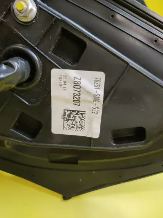 RETROVISOR IZQUIERDO HONDA CIVIC VIII (AZUL)