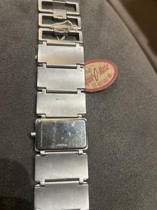 Reloj Fossil Mujer Plata y Negro modelo JR9865