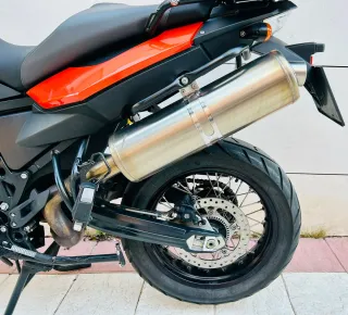 BMW F800 GS Adventure Naranja y Negra