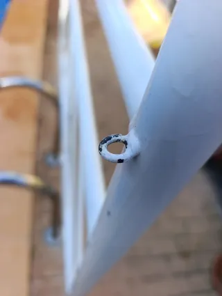 Cabecero de hierro forjado antiguo