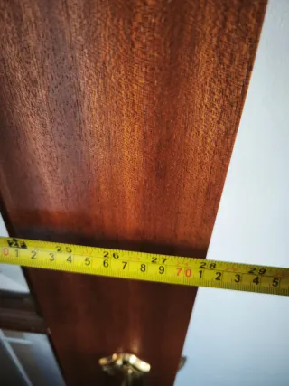 Puerta madera cristal