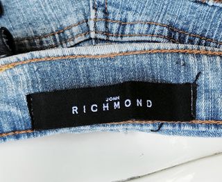 John Richmond Vintage Y2K Denim Jeans Rich Strass