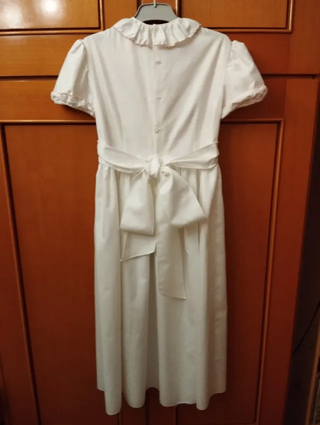 Vestido de comunión blanco niña