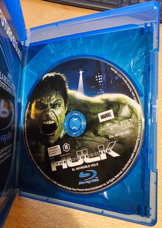 'El Increíble Hulk' Blu-ray HD - Edward Norton