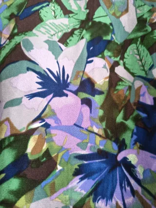 Blusa Talla XL Estampado Floral