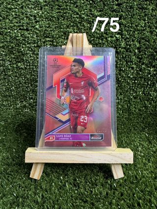 Luis Diaz /75 Topps Finest UEFA
