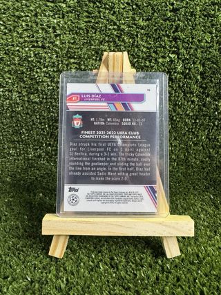 Luis Diaz /75 Topps Finest UEFA
