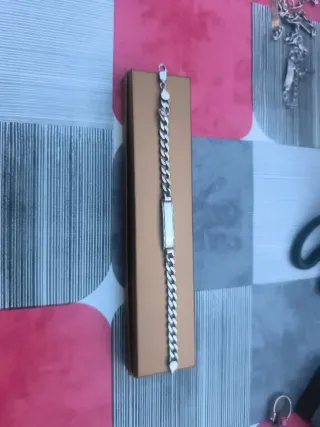 Pulsera esclava plata ley 925